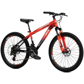 Mountain Bike Bicicletta Bambini 26" Predator Arancione con Cambio