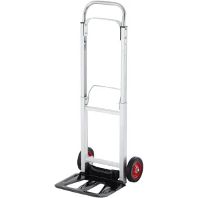 Carrello Pieghevole Portapacchi in Alluminio 37x40x110 cm Max 90kg