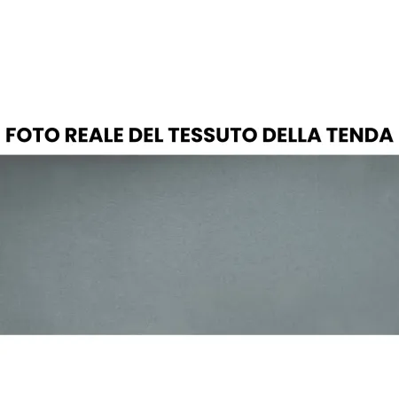 Tenda da Sole Avvolgibile a Barra Quadra 400x250 cm Antracite Esterno