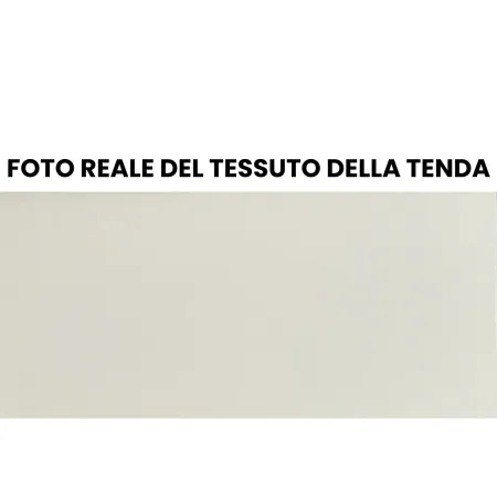 Tenda da Sole 400x250 Beige a Barra Quadra Avvolgibile da Esterno