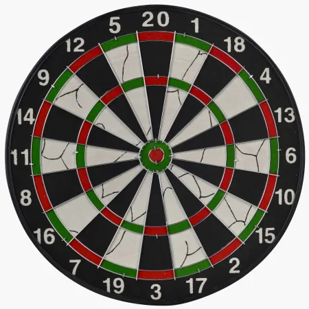 Bersaglio per Freccette Bifacciale 2 Giochi con 6 Freccette da Torneo