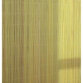 2 Arella Doppia in Bamboo PVC Recinzione 3x1 Ombreggiante Bambù Beige Plastica