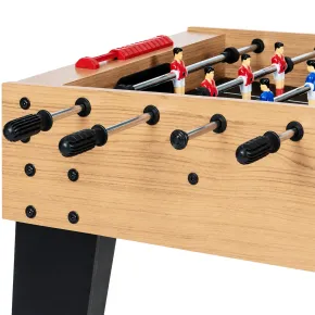 Calciobalilla per Famiglia Tavolo da Calcio Aste Uscenti Acero 2