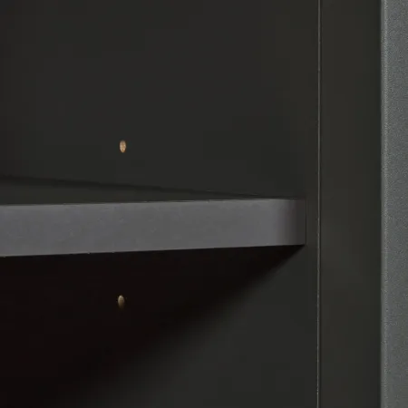 Colonna Cucina Frigo Freezer Mobile Antracite Rovere Ante Reversibili