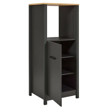 Cucina Modulare 300 cm Antracite Rovere Mobili Colonna 2 Pensili