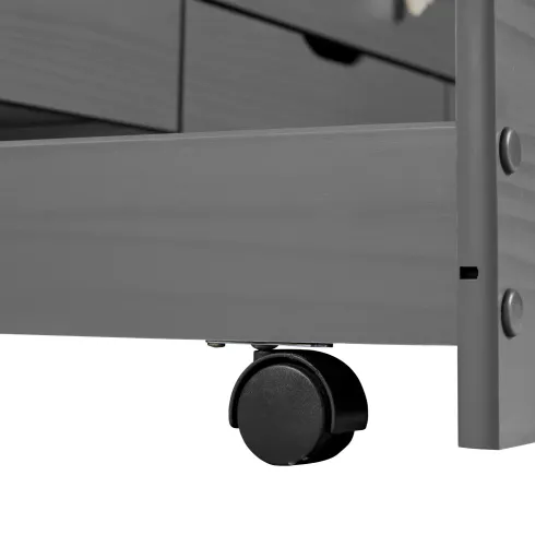 Divano Letto 2 Letti Singoli a Doghe 90x200 con Cassetti Contenitore Estraibile | BricoShop24