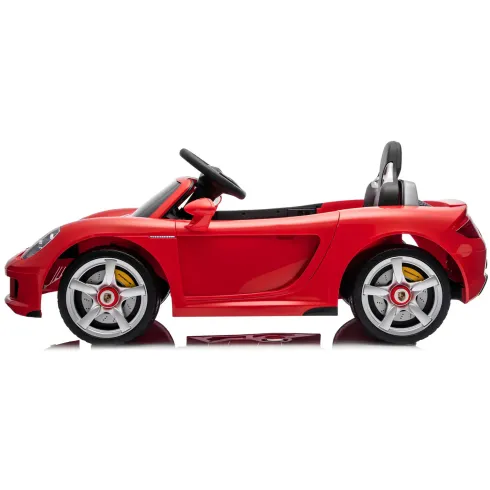 Macchina Elettrica per Bambini Porsche Carrera GT Rosso Lithium 10,8V