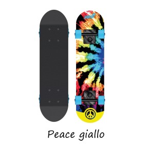 Tavola Skateboard Bambino 70 cm in Legno Ruote Max 50 kg Skate per Ragazzi Hippy 2