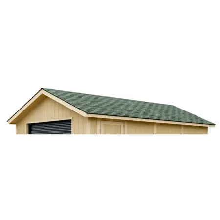 Tegole Bituminose Esagonali Verde 9 m2 per Casette da Giardino