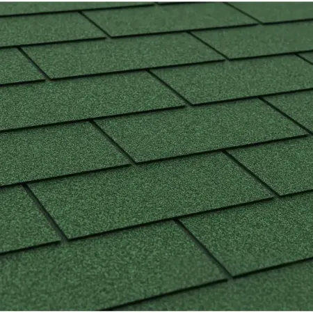 Tegole Bituminose Rettangolari Tetto Casetta da Giardino 9 m2 Verde