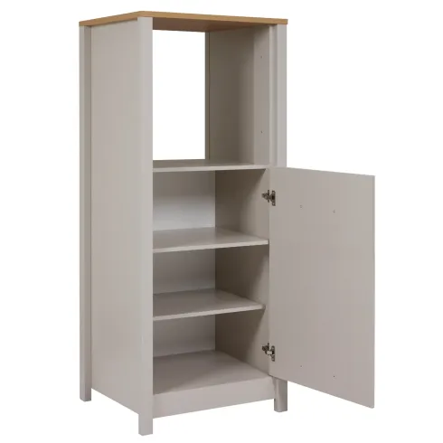 Cucina Modulare Beige Rovere 300 cm 4 Mobili Colonna Pensile