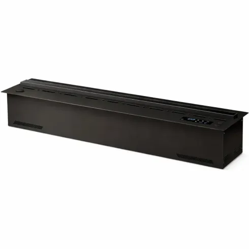 Camino Elettrico a Vapore Acqueo 3D da Incasso 120 cm 7 Colori 110W