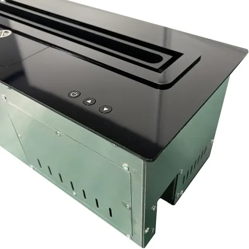 Bruciatore a Bioetanolo da Incasso Smart con App 6 kW Acciaio Inox