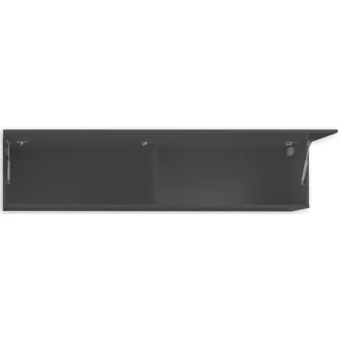 Pensile a Parete Grigio Antracite Mobile Soggiorno Vasistas 180 cm