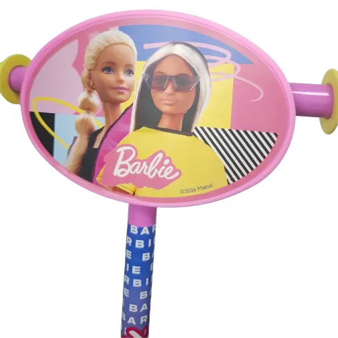 Monopattino Rosa Barbie per Bambini Manubrio Regolabile 3 Ruote Disney