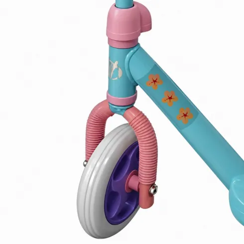 Monopattino 3 Ruote Bambini a Spinta Disney Stitch Celeste Regolabile