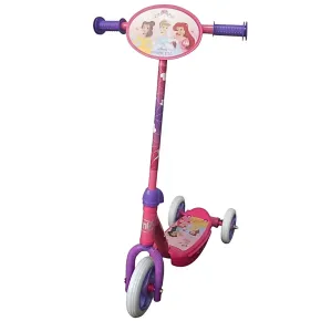 Monopattino a Spinta 3 Ruote per Bambini Principesse Disney Rosa