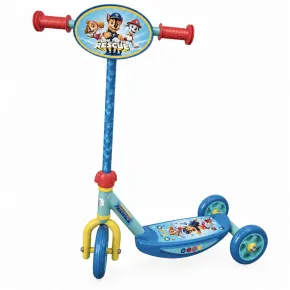 Monopattino 3 Ruote Paw Patrol a Spinta per Bambini Blu Regolabile 2