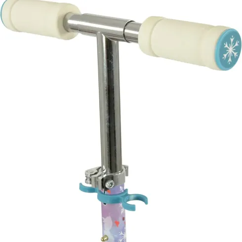 Monopattino Pieghevole per Bambini 2 Ruote Frozen Celeste Regolabile