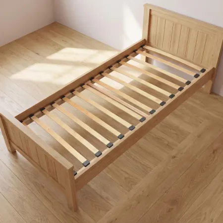 Rete a Doghe Flessibili Letto singolo 90x200 cm Telaio Legno Massello