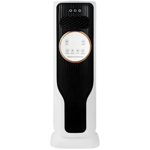 Raffrescatore Termoconvettore 2 in 1 Elettrico 2kW Nero Caldo Freddo