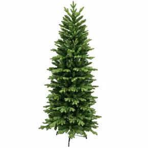 Albero di Natale 180 cm Rami Tre Punte Verde Artificiale PE PVC