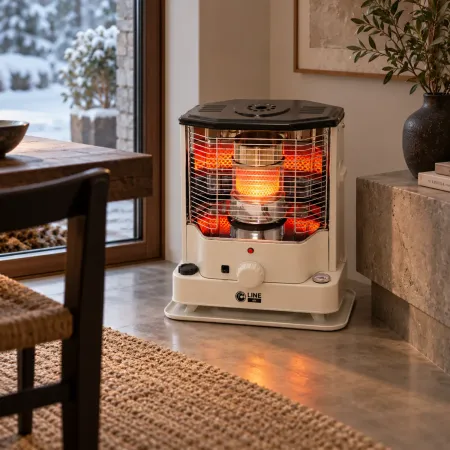 Stufa a Combustibile Bianco 2400W Portatile 4,2L Camino Metallo Vetro