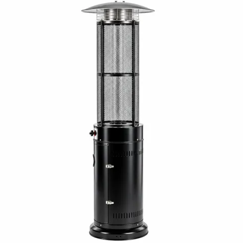 Stufa a Gas GPL Fungo da Esterno 11 kW con Ruote Fiamma Regolabile