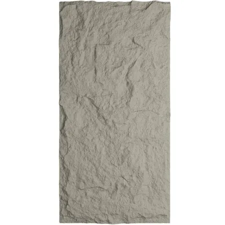 Set 10 Pannelli 3D Effetto Pietra Grigio Cemento Decorativi da Parete