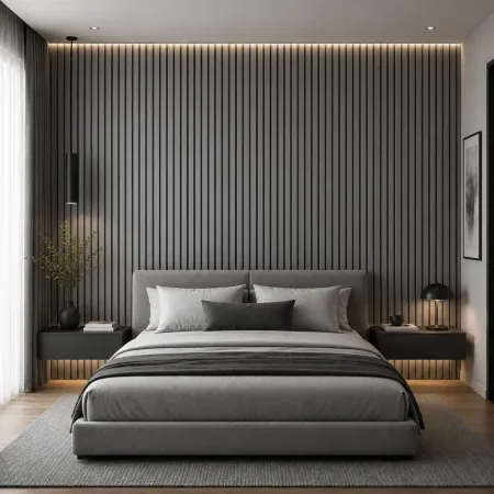 10 Pannelli a Parete Decorativi PVC Effetto Legno Grigio 120x30 cm