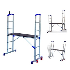 Ponteggio Mobile 2.9 m Scala Trabattello in Alluminio Ruote Facal Zoppo Edilizia