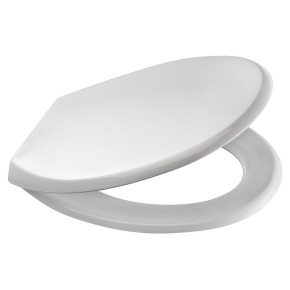 Sedile Water Asse in Resina Copri Wc Universale Tavoletta con Cerniere Plastica