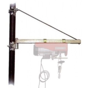 Supporto a Bandiera Montacarichi Hercules 300kg Braccio Tiratutto Paranco Argano