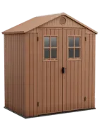 Casette da giardino in PVC e resina